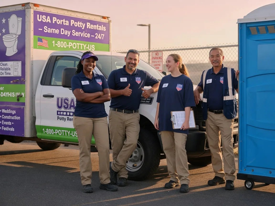 Porta Potty Rental company in Glouster, OH