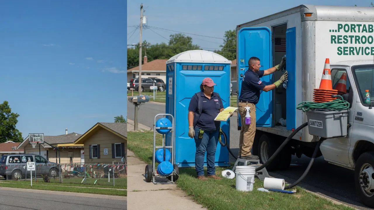 Portable Toilet Rental in Glouster, OH near me
